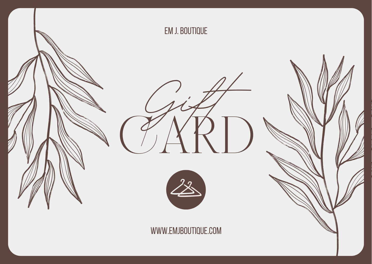 em j. boutique gift card